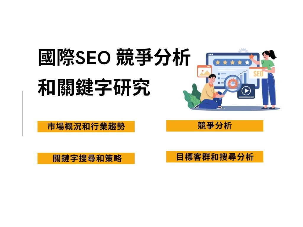 金礦服務-SEO競爭分析和關鍵字研究